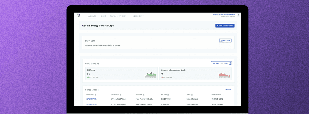 Unlocked Government Market Access through  Workflow Alignment for Bond Processing Platform